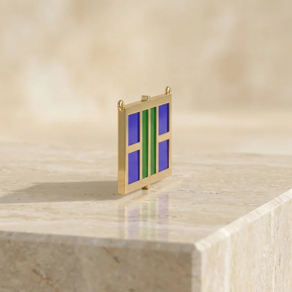 The Kitchen, Enamel — yellow gold, view 2