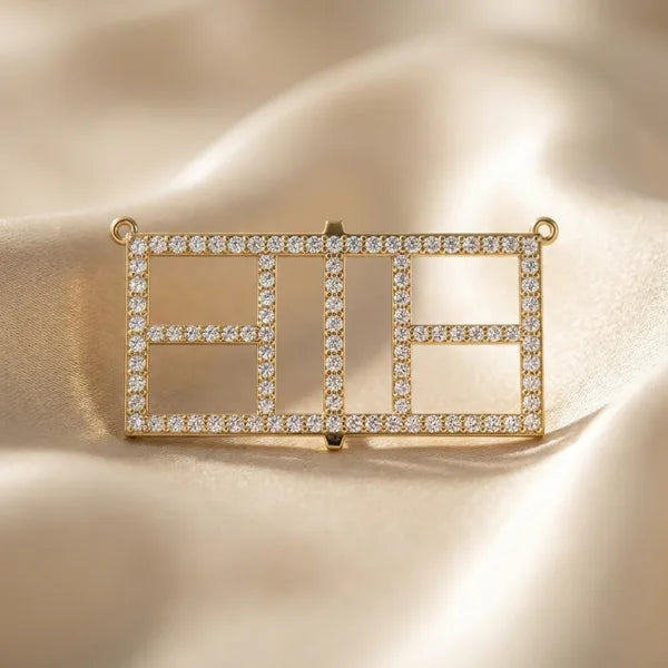 The Sideline — yellow gold, view 2